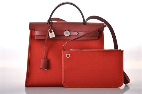 hermes herbag leather crossbody bag|hermes large bag.